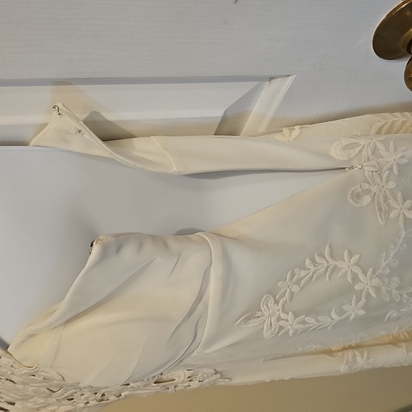 NWOT Boston Proper Cream Lace Tank Top - Picture 8 of 16